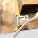 Applique brutaliste en laiton perforé Borens