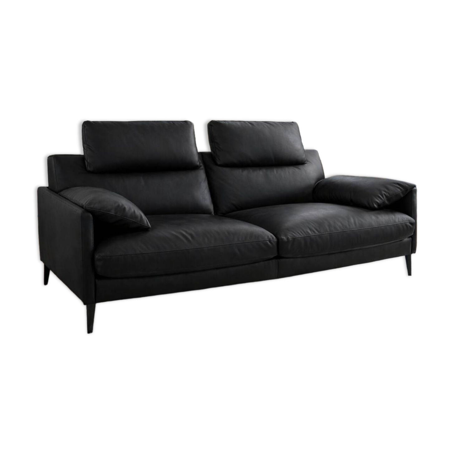 2-seater leather sofa