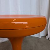 Set of 4 Vintage Mushroom Stool “Jurček” by Meblo, Retro Orange 1960s – Spa