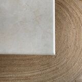 Table basse travertin