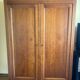 Cabinet 2 doors in Cherry Solid style Louis Philippe