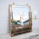 mirror with articulated wall light