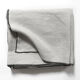 Chalk linen tablecloth and towels