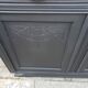 Vintage art deco abyssal blue buffet