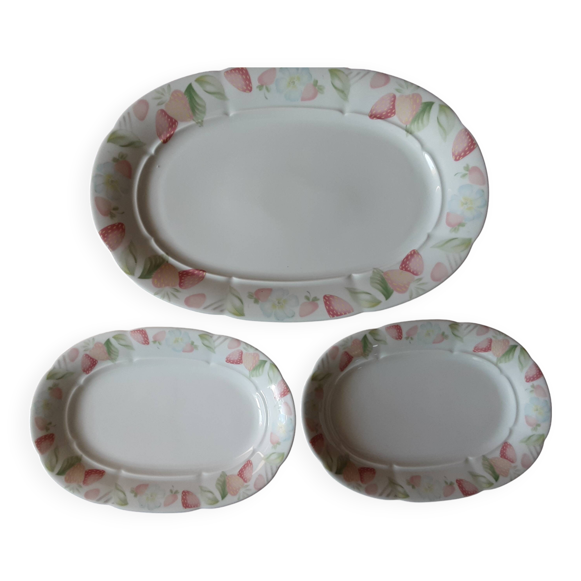 Set of 3 Mitterteich Bavaria dishes