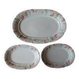 Set of 3 Mitterteich Bavaria dishes