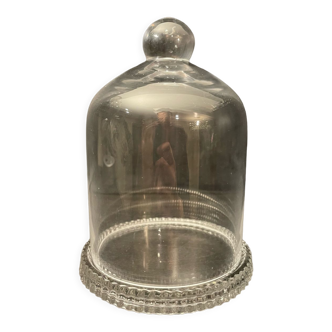 Bell with its glass base