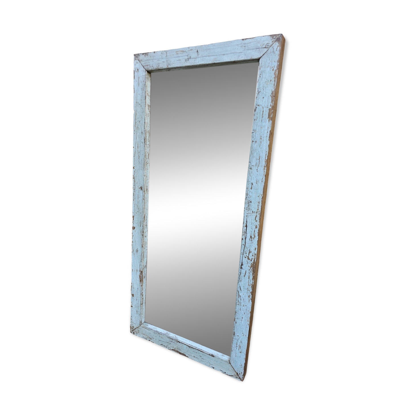 Teak mirror from Burma