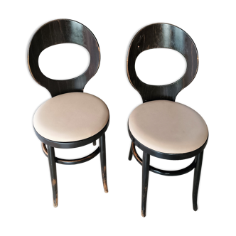 Set of 2 Baumann mouette bistro chairs