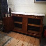 Elm magnifying glass buffet 1950