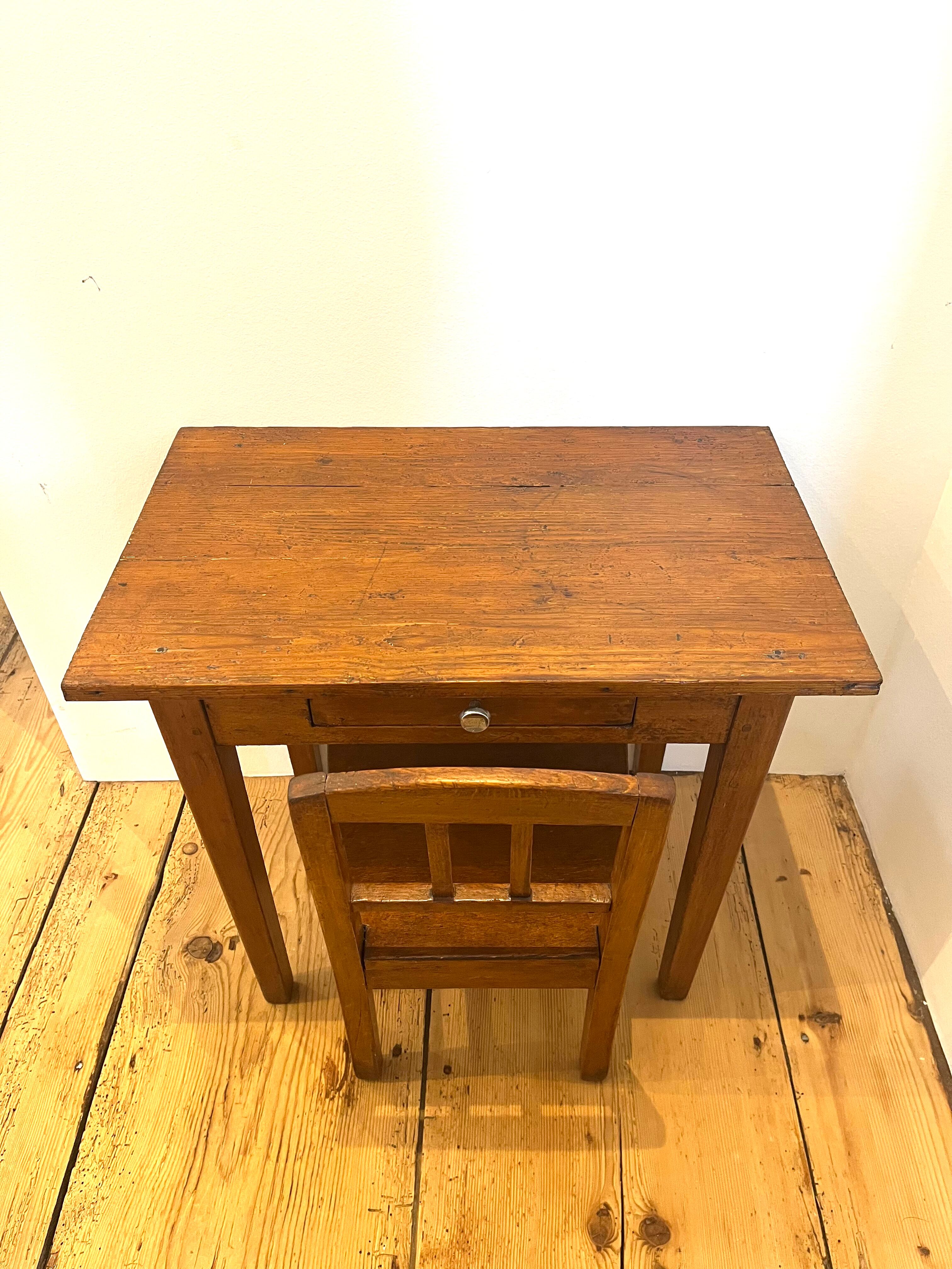Desk and children's table