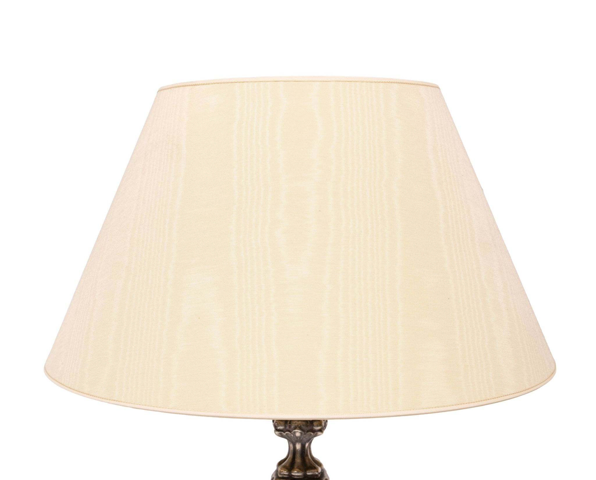 Stunning set of Rococo Silver Plated table lamps 1920s