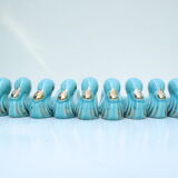 Vintage ceramic knife doors