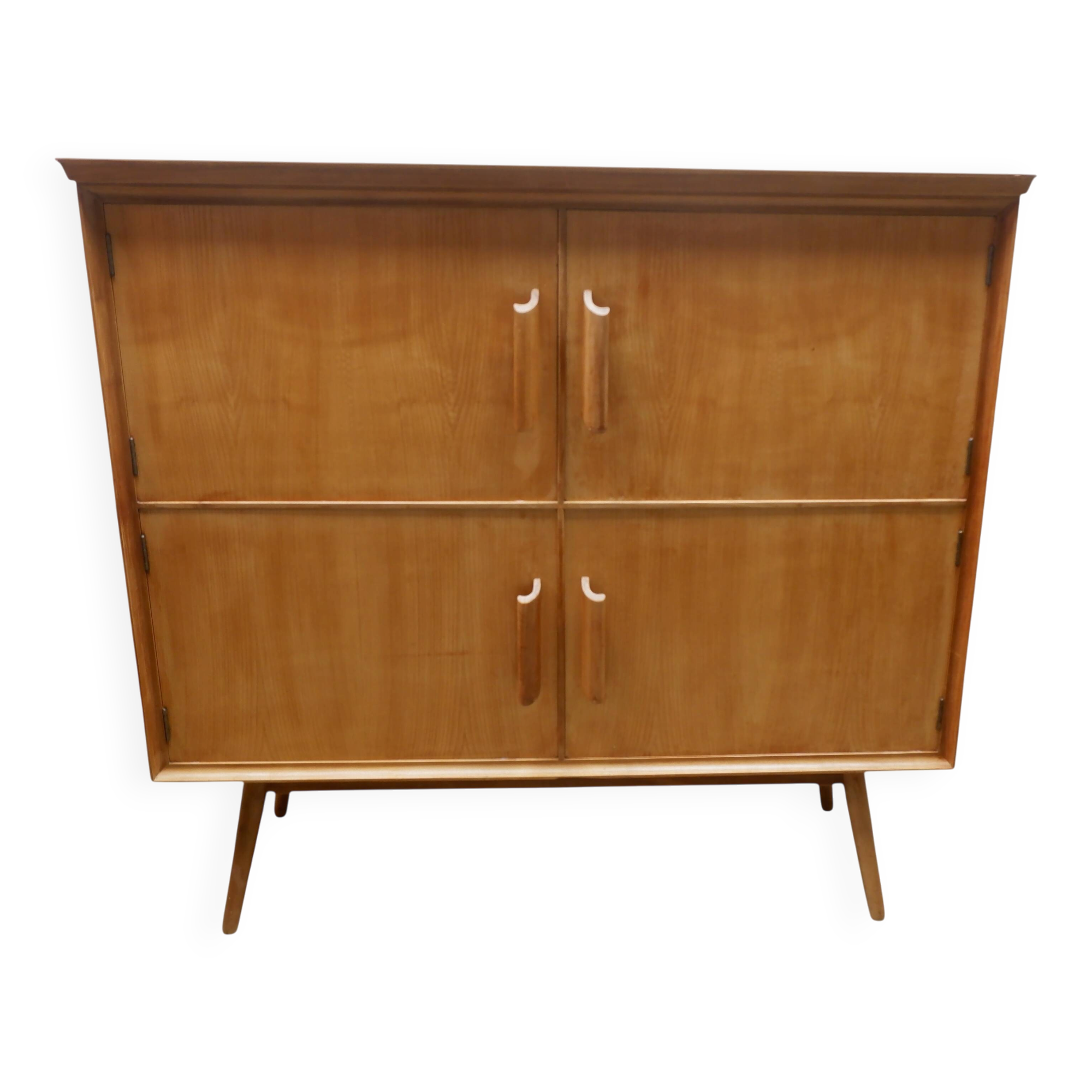 Vintage wooden cabinet 1960s