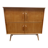 Vintage wooden cabinet 1960s