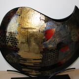 70s resin vase