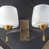 Double vintage wall light