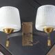 Double vintage wall light