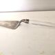 Silver metal pie shovel glass handle Lisa Mori