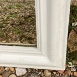 Mirror Louis Philippe white
