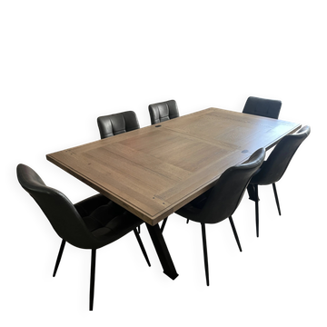 Dining table and chairs