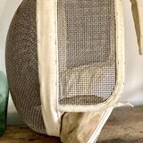 Old fencing mask set and its foil