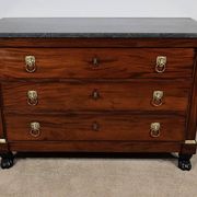 Commode en acajou, époque « Retour d’Égypte », début XIXème
