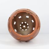 Suspension ou abat‑jour en céramique artisanale signée Ludovic