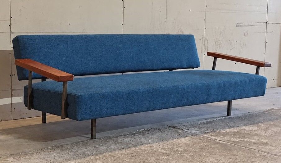 3-seater sofa Daybed Model lotus by Rob Parry for Meubelfabriek Gelderland