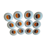 Set of 12 Bavaria plates