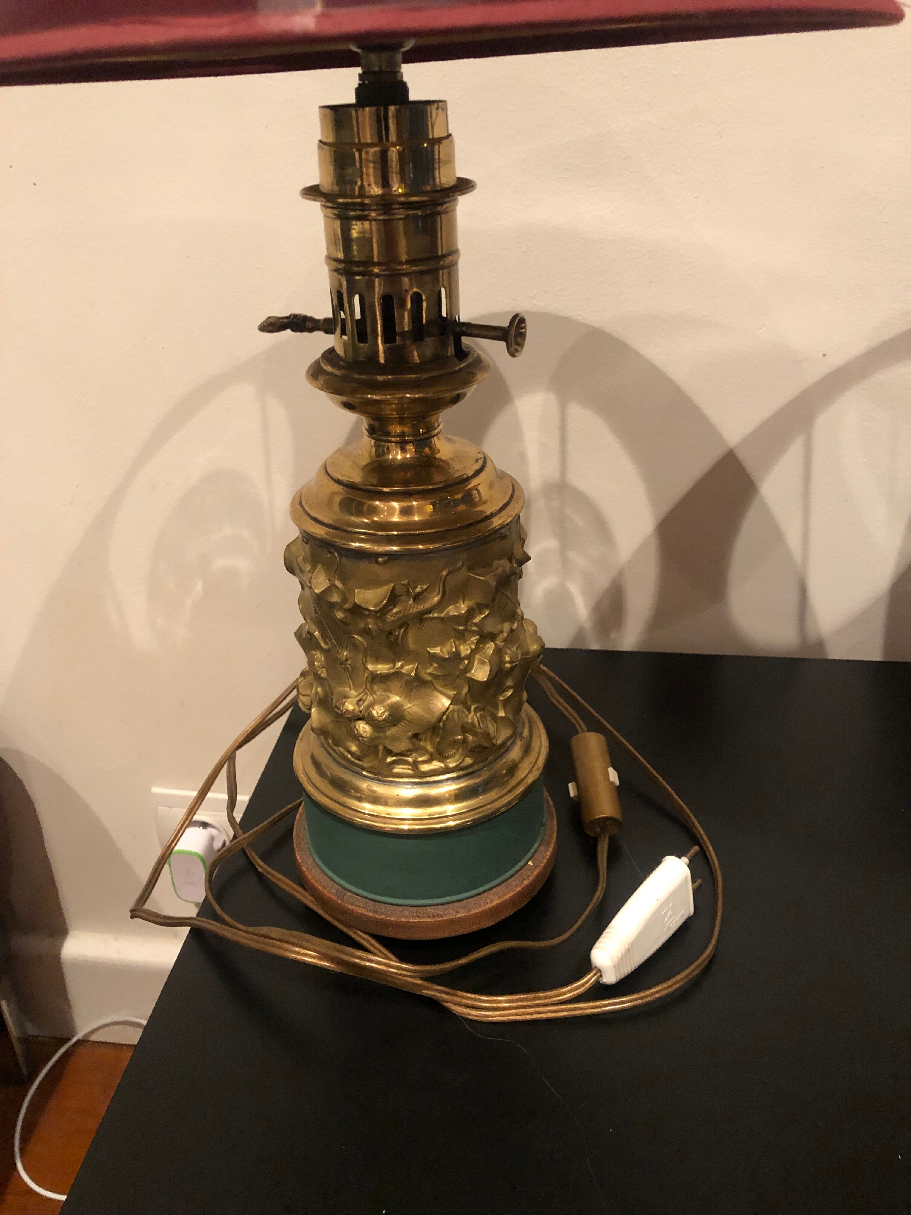 Paire de lampe ancienne
