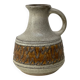 Small brutalist vintage ceramic jug vase from the 70s.
