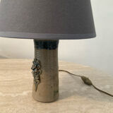 Vintage stoneware lamp from the 60s-70s