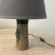 Vintage stoneware lamp from the 60s-70s