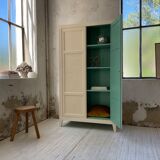 White and green cupboard