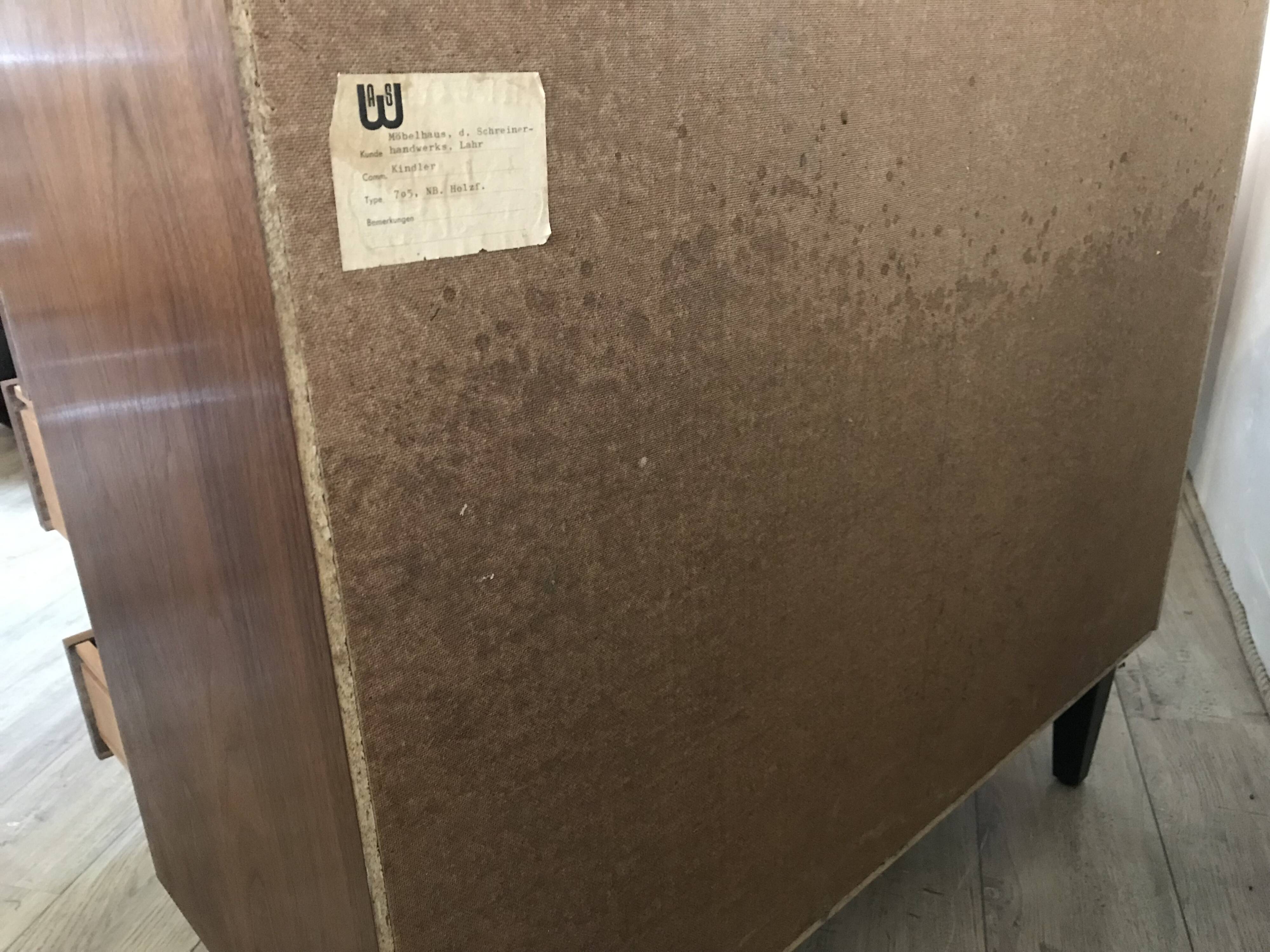 Vintage storage unit 1 door 5 drawers