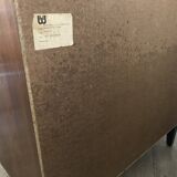 Vintage storage unit 1 door 5 drawers