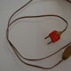 Modernist brutalist lamp free form 60's olive wood