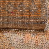 2x12 Long Narrow Orange Vintage Runner Rug, 75x378Cm SK 18494 FREE SHIPPING