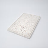 Presentation tray in recycled shells