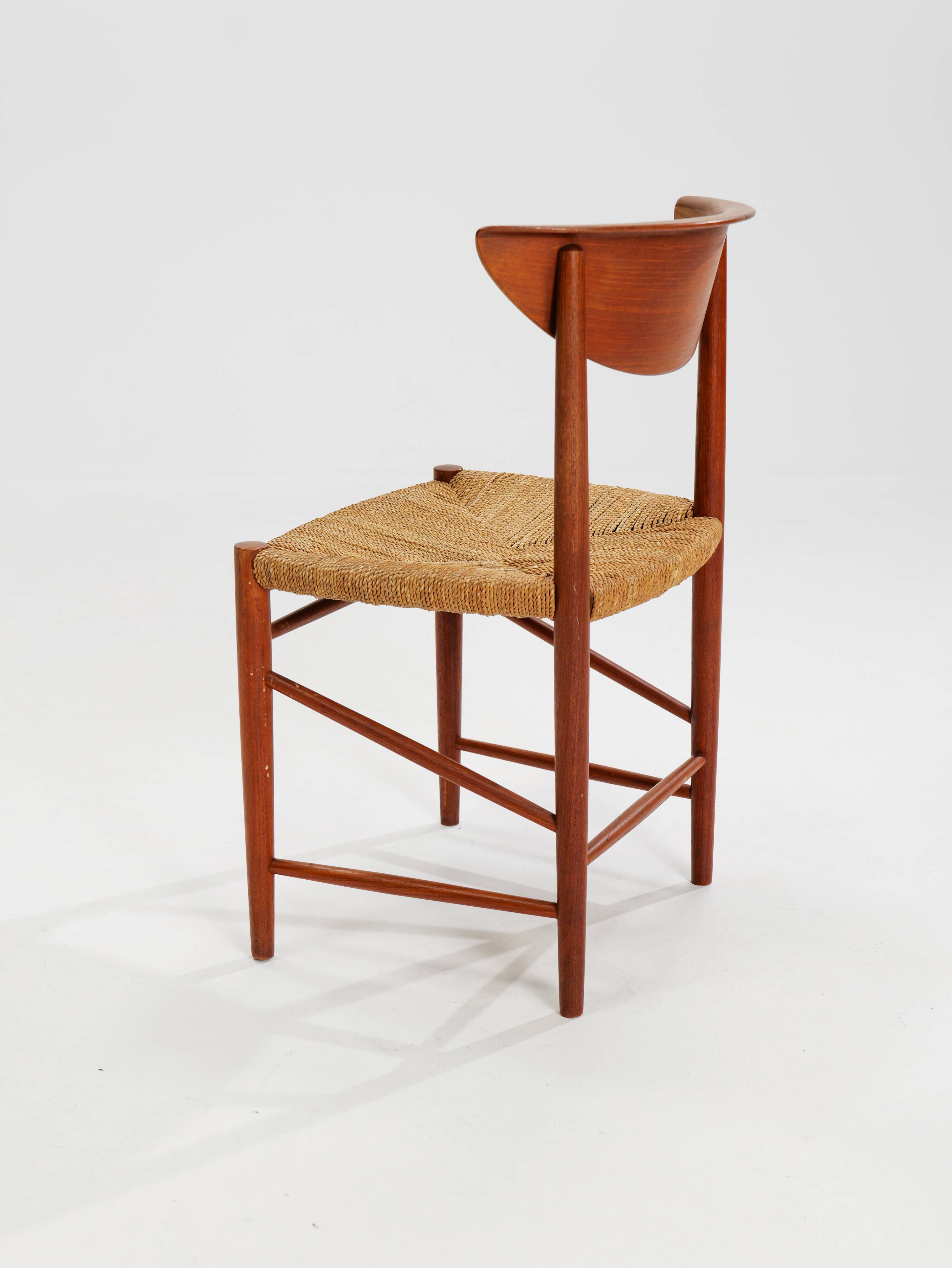Model 316 dining chairs by Peter White & Orla Moelgard-Nielsen for Søborg Møbelfabrik, 1958, set of 6