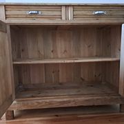 Buffet parisien ancien bois brut