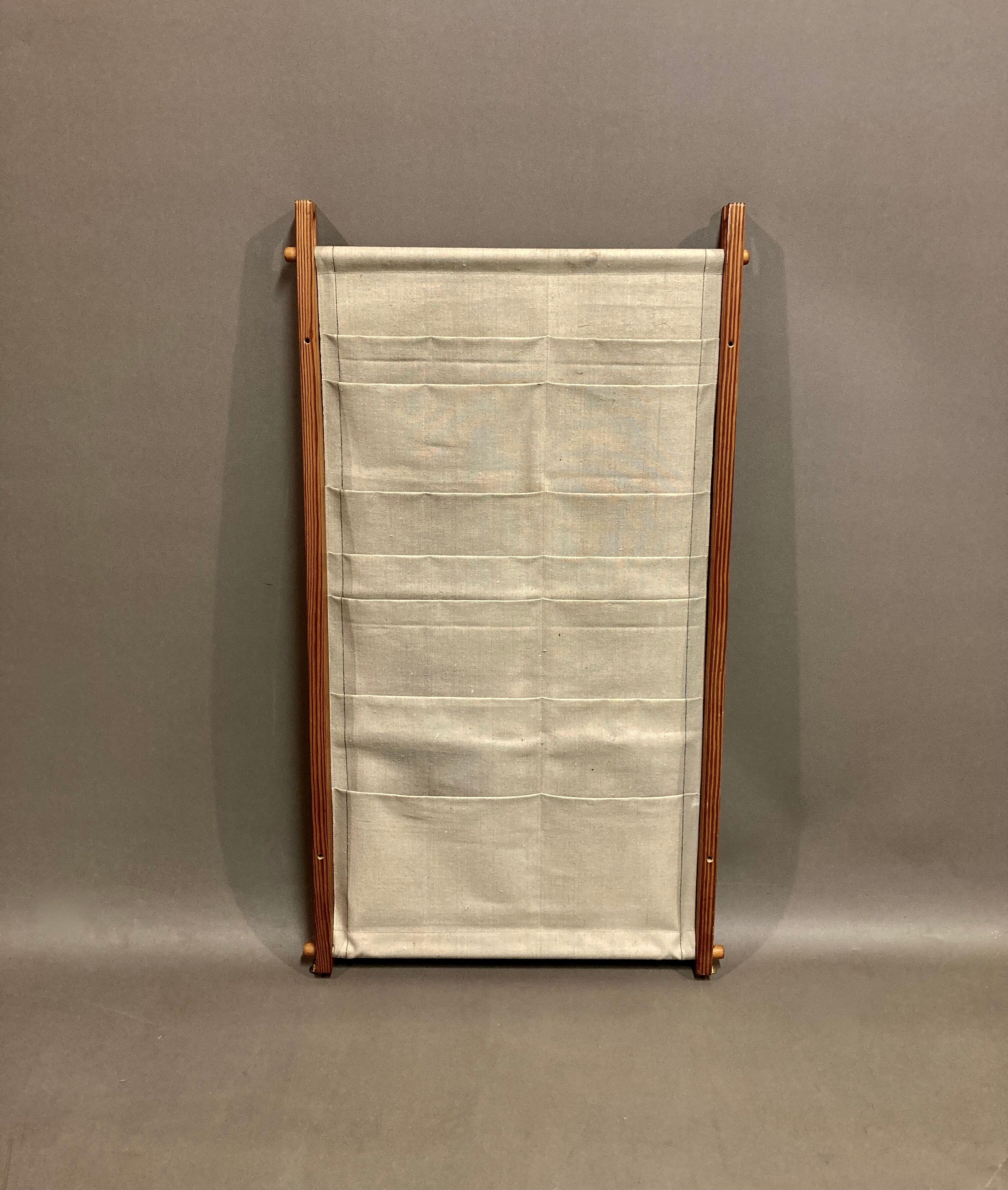 Scandinavian design magazine holder 1960