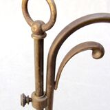 Art Deco brass lamp