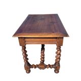 Louis XIII desk in walnut
