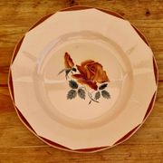 Grande assiette de service Digoin Sarreguemines 9181