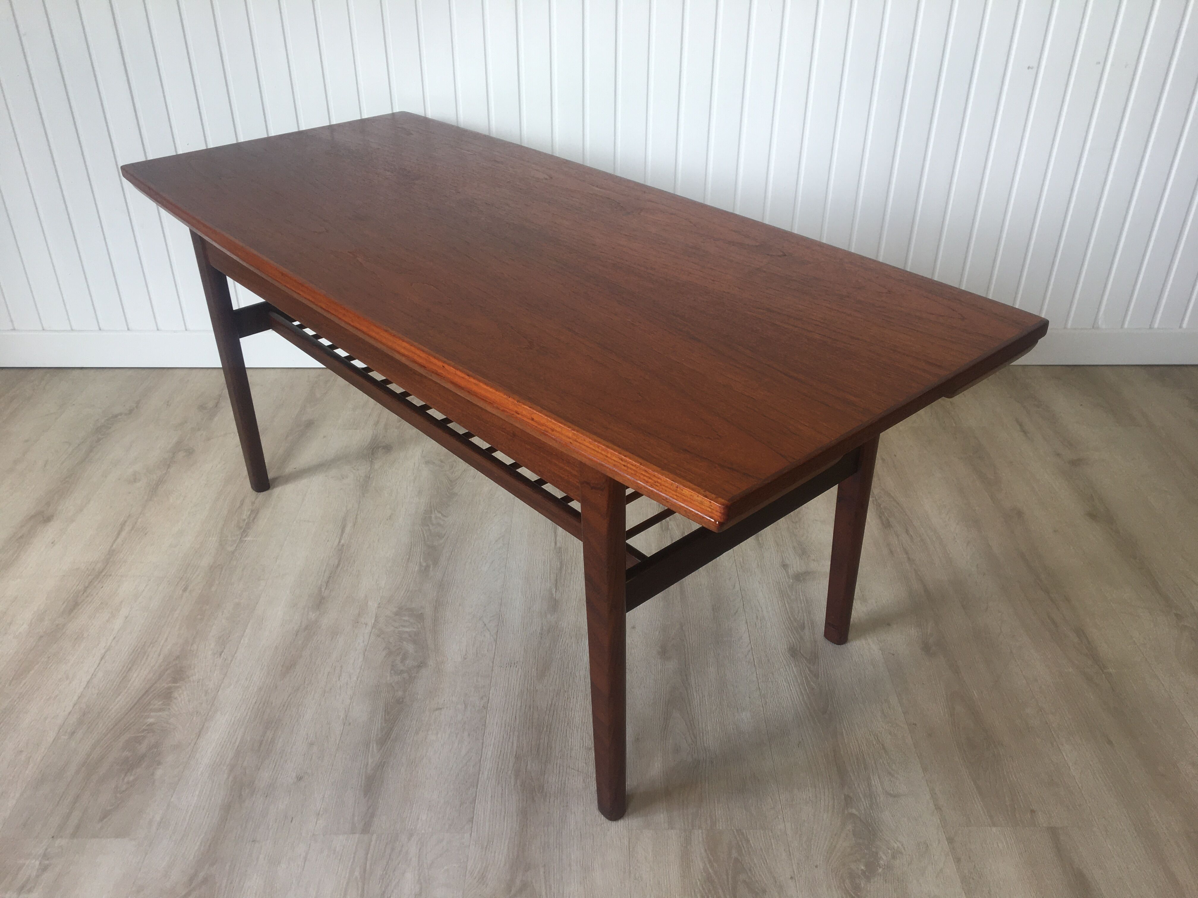 "Elevator" teak table by Kai Kristiansen