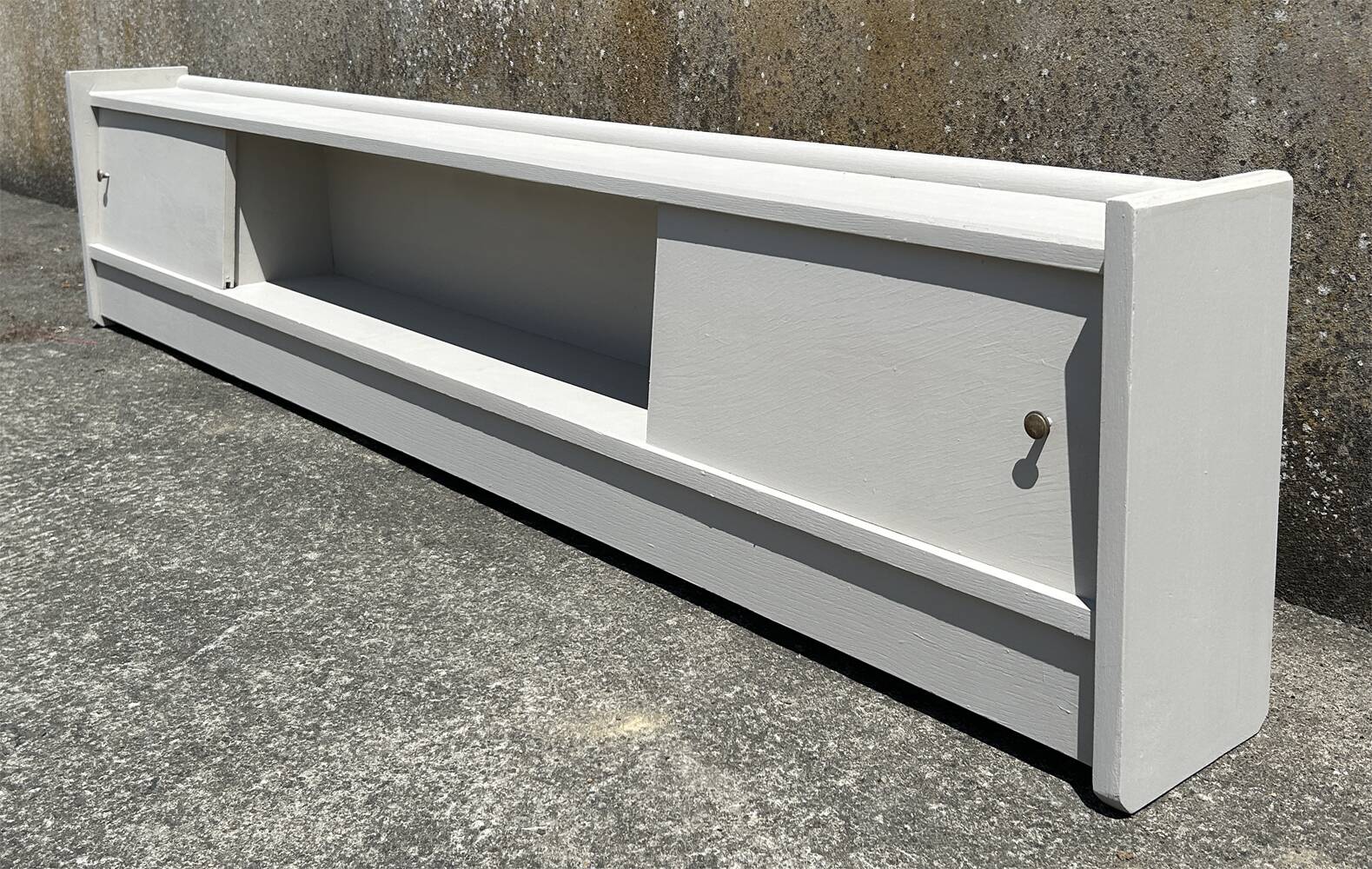 Wall shelf, hanging console, bookcase, cozy, vintage, 50s