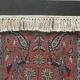 Tapis d’orient en cachemire et soie 44x92cm