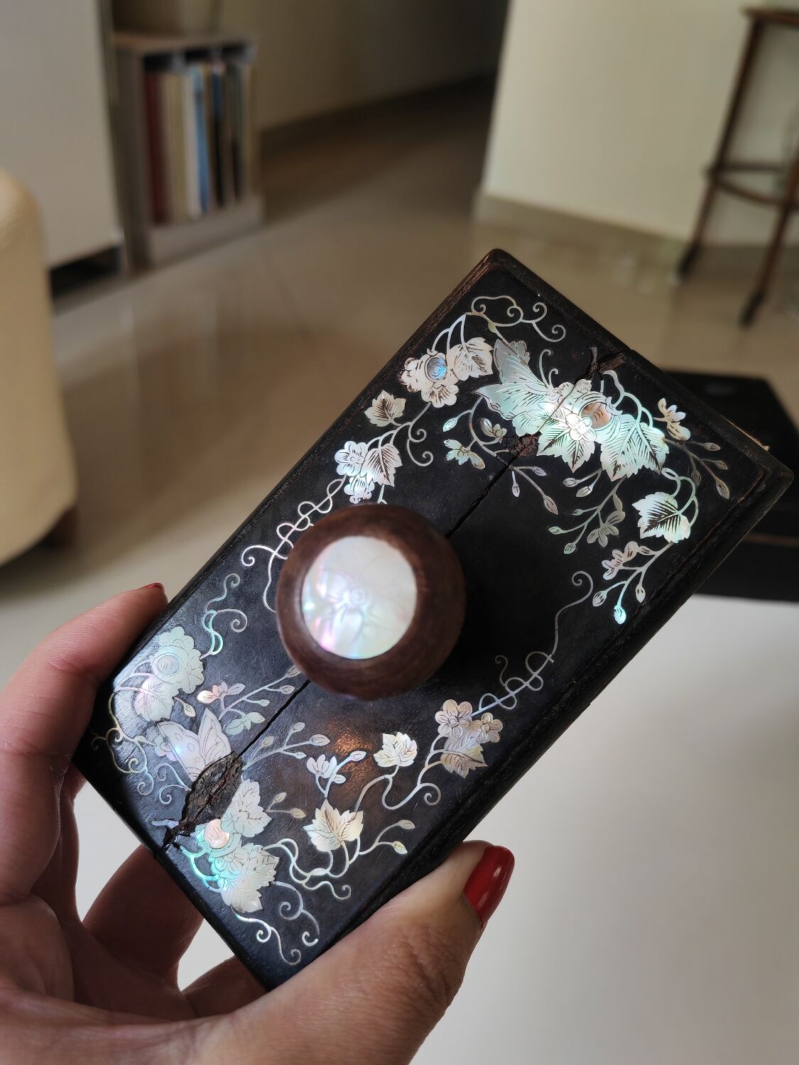 Napoleon III press stamp